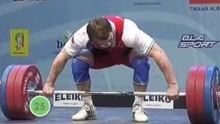 2013 European Weightlifting Championships, Men 85 kg  Тяжелая Атлетика. Чемпионат Европы