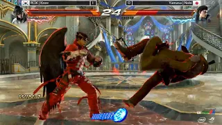 Losers Finals➤ ROX KNEE (Devil jin) vs YAMASA NOBI (Dragunov) ➤ Jakarta ➤Tekken 7 ➤ TWT