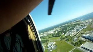 Rhode Island National Guard Open House and Air show UH-60 Blackhawk Pre-Show Flight