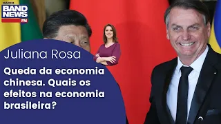 Queda da economia chinesa. Quais os efeitos na economia brasileira?