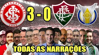 Todas as narrações - Internacional 3 x 0 Fluminense | Campeonato Brasileiro 2022