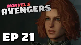 BLACK WIDOW TO THE RESCUE! - Part 21 - Marvel's Avengers 100% Walkthrough