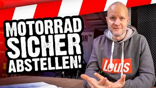 STEHT dein Motorrad SICHER? // Louis Startertipps