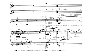 [Valentin Silvestrov] Postludium No.1 "DSCH" (Score-Video)