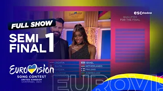 Eurovision 2023 - Semi Final 1 (Full Show + QUALIFIERS)
