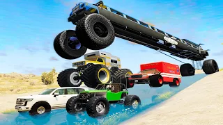 Monster Trucks Mud Battle #15 - Beamng drive