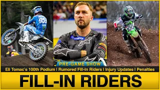 Tomac’s 100th Podium, Fill-In Riders, Injury Updates, More | Motocross Latest