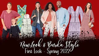 NewLook and Burda Style First Look Pattern Release Spring 2022