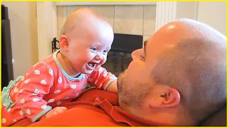 MUST WATCH Hilarious & Sweet Moments of Babies and Dad || Funny Angels