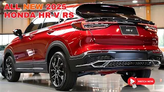 Finally! New 2025 Honda HRV RS - Release Date! (Red Edition)