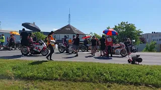 Slovácký okruh 2024 #superbike klasik start