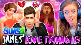 ❤JAMES' LOVE TRIANGLE!🔺 (The Sims 4 #25! 🏡)