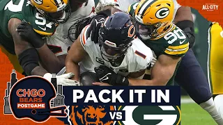 POSTGAME: Spoiler attempt FAILS as Justin Fields and Chicago Bears sputter against the Packers