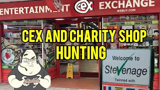 Cex and Charity shop hunting in Stevenage with pickups