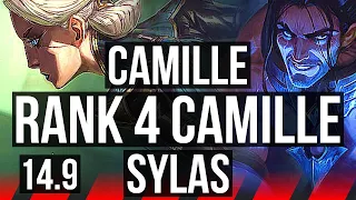CAMILLE vs SYLAS (TOP) | Rank 4 Camille, Legendary | JP Challenger | 14.9