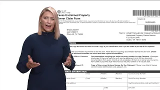 How to get your unclaimed property in Texas