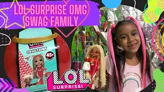 LOL Surprise OMG Swag Family Unboxing! #LOL  | jacabyz kids |