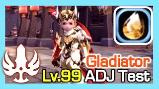 Lv99 Gladiator ADJ STG19 Test (Ancient Skill Jade) / Dragon Nest Korea (2023 June)