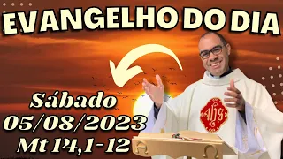 EVANGELHO DO DIA – 05/08/2023 - HOMILIA DIÁRIA – LITURGIA DE HOJE - EVANGELHO DE HOJE -PADRE GUSTAVO