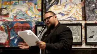 Edwin Reading at C-Squat