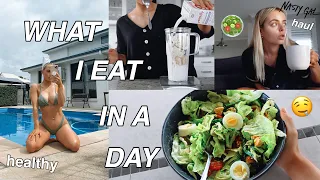 WHAT I EAT IN A DAY | HEALTHY & SUSTAINABLE | WEIGHT LOSS | ft. NASTY GAL HAUL | Conagh Kathleen