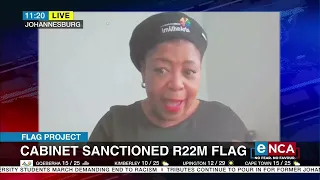 Sibongile Mngoma speaks on R22m flag project
