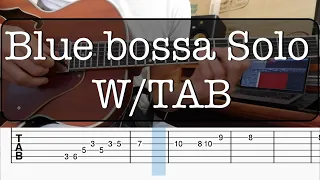 Blue bossa - Solo jazz W/TAB - Harley Benton Manhattan standard vintage series