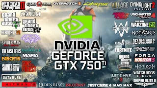 GTX 750 Ti in 2023 - Test in 50 Games