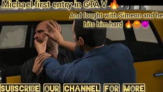 Michael's Entry and Fight with Simeon in |GTA 5 Mods|