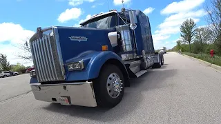 Kenworth W900 Проходит обкатку