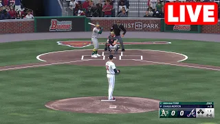 MLB LIVE🔴 Oakland Athletics vs Atlanta Braves - 31st May 2024 | MLB Full Game - MLB 24