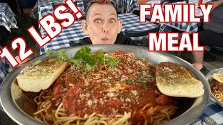 12 LB PASTA BOWL! | FAMILY MEAL | FT K. KENNEDY | MOM VS FOOD