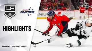 NHL Highlights | Kings @ Capitals 2/4/20