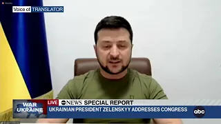 FULL SPEECH: Ukraine's President Zelenskyy tells US Congress, 'We need you right now' | ABC7