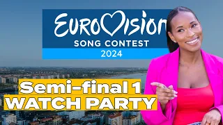 #Eurovision2024 WATCH SEMI-FINAL 1 WITH ME! [LIVE]