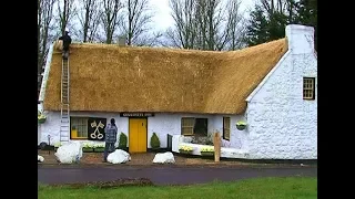Thatching an Irish Cottage