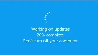 10 Hours of Windows Update Screen | Windows Update for 10 Hours