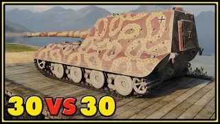 Jagdpanzer E-100 - 30 VS 30 - 11,3K Dmg - World of Tanks Gameplay