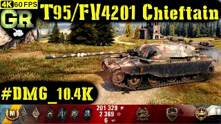 World of Tanks T95/FV4201 Chieftain Replay - 4 Kills 10.4K DMG(Patch 1.4.0)