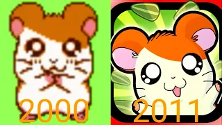 Evolution of Hamtaro Games 2000~2011