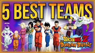 Top 5 STRONGEST Teams/ Categories in Dokkan Battle !