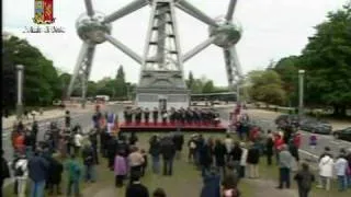 Festa della Polizia 2010: L'Inno nazionale da Bruxelles