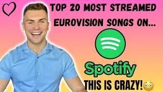 LET’S REACT TO THE TOP 20 MOST STREAMED EUROVISION SONGS ON SPOTIFY | FROM 1956 TO 2023