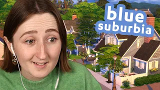 building an ENTIRE NEIGHBORHOOD in the sims! pt.2 (Streamed 1/8/24)