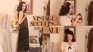 Fall 2022 Toronto Vintage Clothing Show Vlog + Haul | Carolina Pinglo
