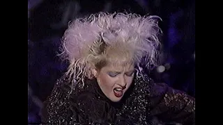 Cyndi Lauper 9-11-87 two songs TV performance