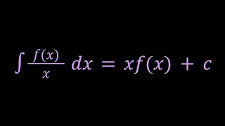 Solving an Integral Equation 1