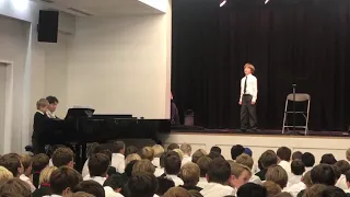 Amazing 8 year old kid singing "Speechless" (by Naomi Scott "Aladdin" 2019)