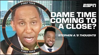 CJ McCollum ALL SMILES over Stephen A.’s Damian Lillard advice 😬 | First Take