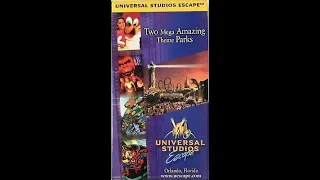 Universal Studios Escape - 1999 VHS